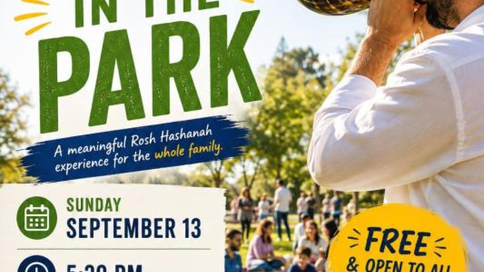 Community Shofar in the Park
